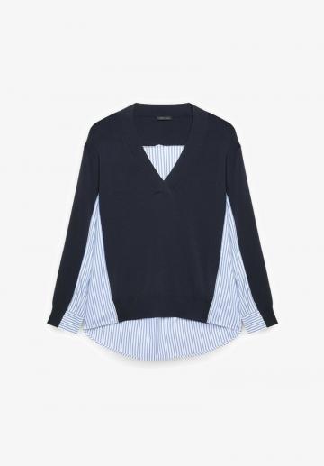 Джинсовая блузка