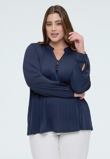 Джинсовая блузка