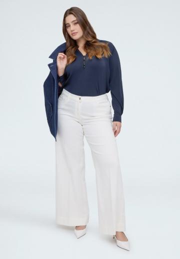 Джинсовая блузка