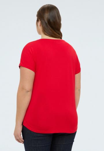 Атласная блузка