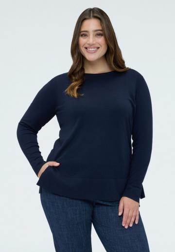 Длинный пуловер