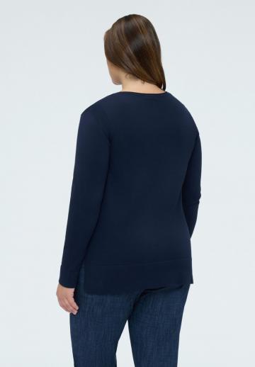 Длинный пуловер