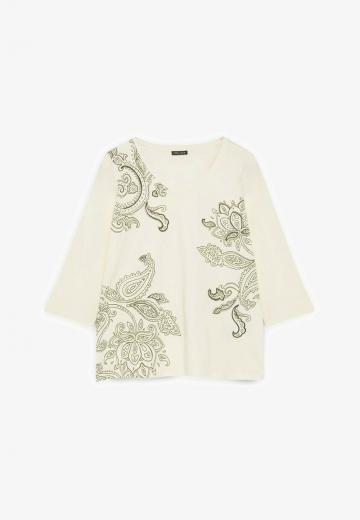 Майка с рукавом три четверти