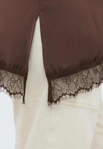 Длинный топ