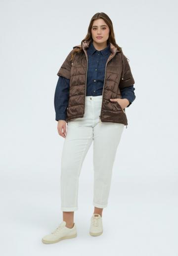 Пуховой жилет