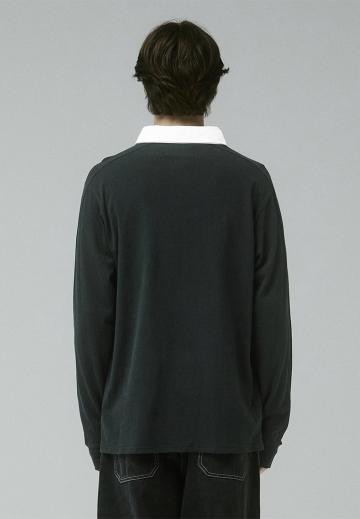 Поло с длинным рукавом