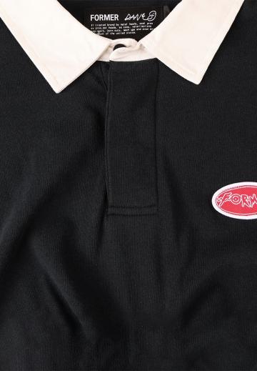 Поло с длинным рукавом