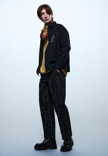 Прямые джинсы