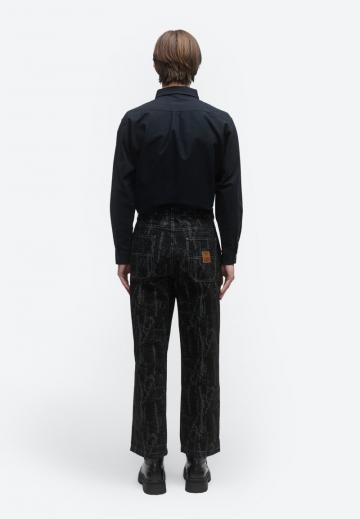 Прямые джинсы