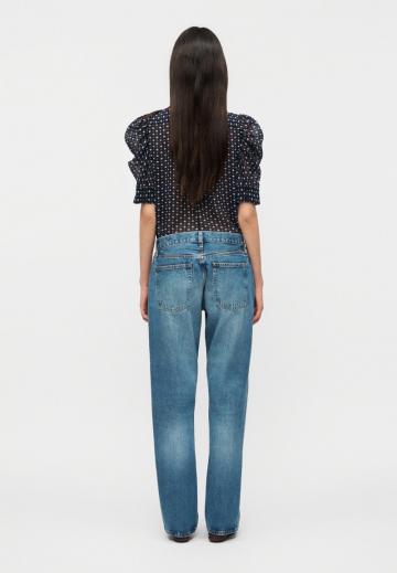 Прямые джинсы