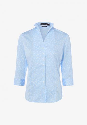 Атласная блузка