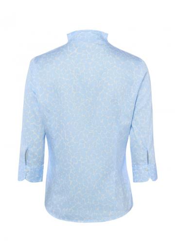 Атласная блузка