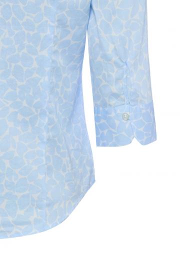 Атласная блузка