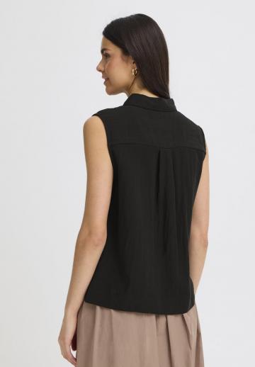 Блузка без рукавов