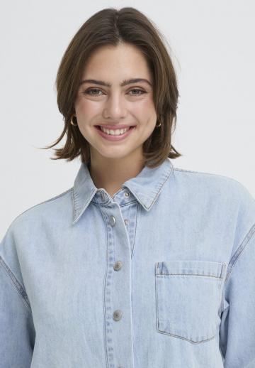 Джинсовое платье