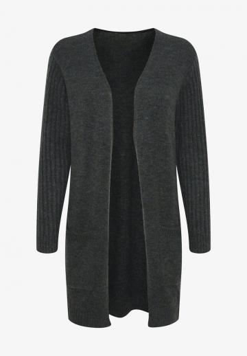 Длинный жилет