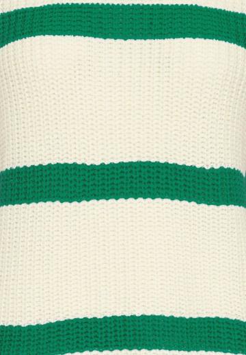Пуловер в полоску