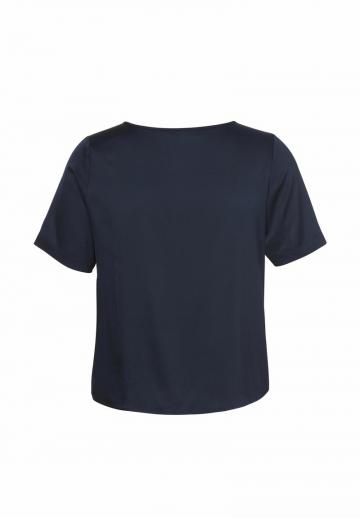 Атласная блузка