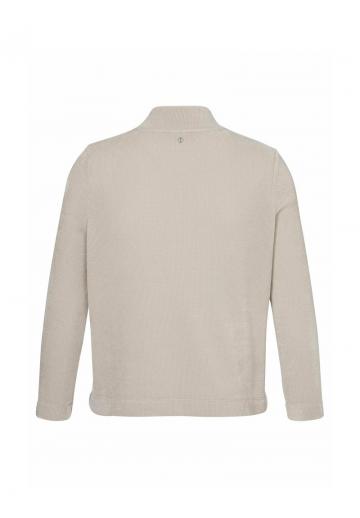 Пуловер с вырезом V