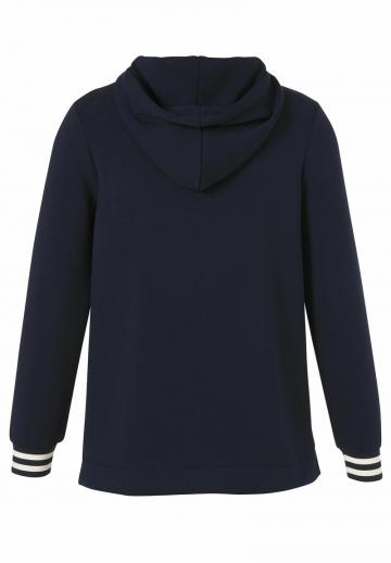 Пуловер с капюшоном