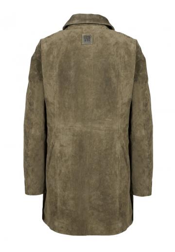 Кожаное пальто