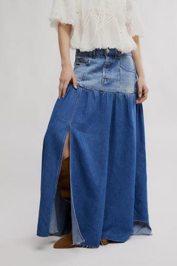 Джинсовая юбка