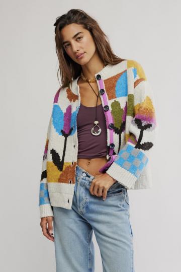 Вязаная кофта