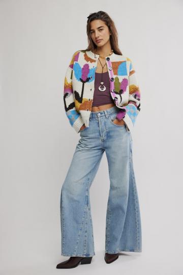 Вязаная кофта