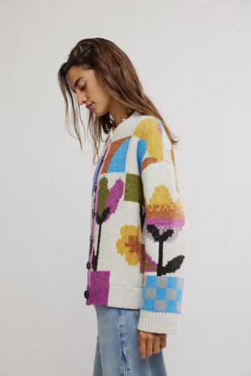 Вязаная кофта