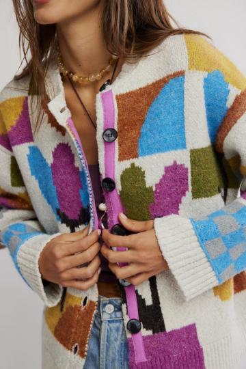 Вязаная кофта