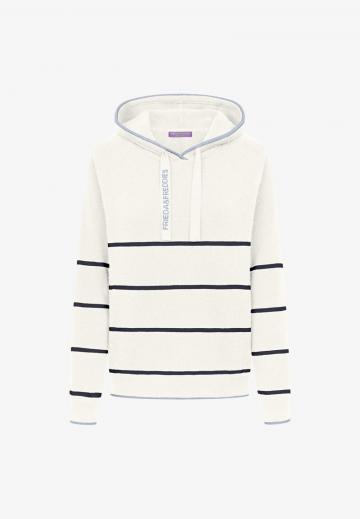 Пуловер с капюшоном