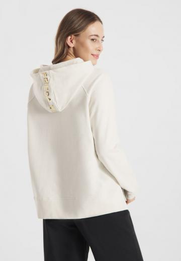 Пуловер с капюшоном