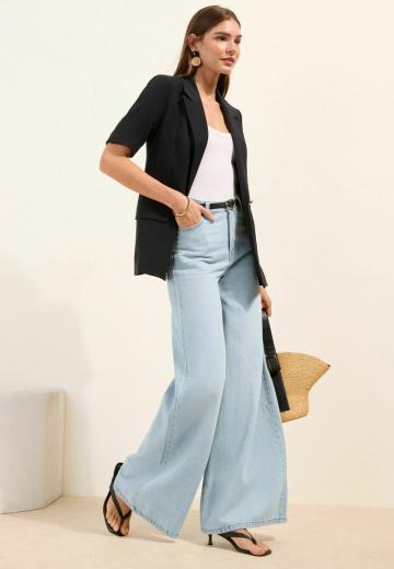 Длинный блейзер