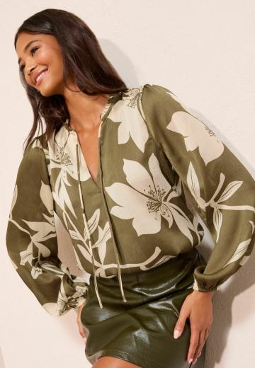 Шифоновая блузка