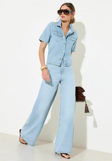 Джинсовая жилетка