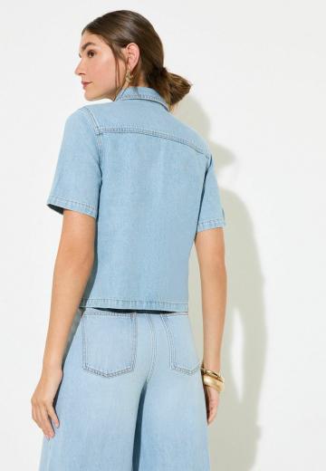 Джинсовая жилетка