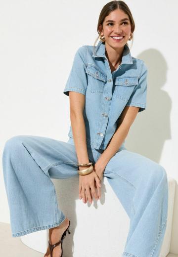 Джинсовая жилетка