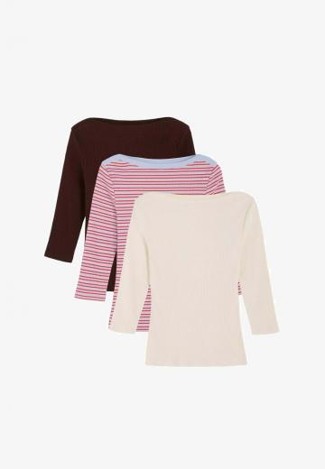 Майка с рукавом три четверти