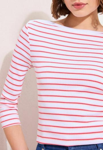 Майка с рукавом три четверти