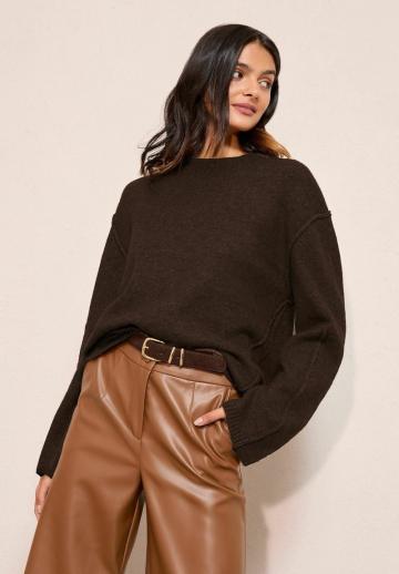 Длинный пуловер