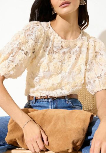 Кружевная блузка