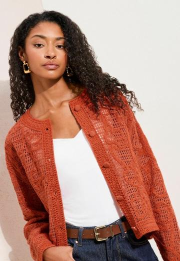 Вязаная кофта