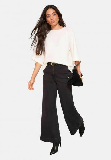 Пуловер с рукавом три четверти