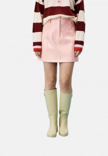 Кожаная юбка