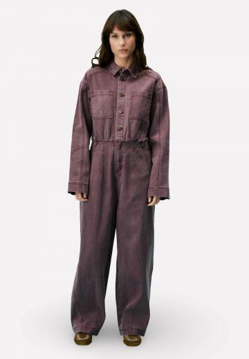 Джинсовый комбинезон