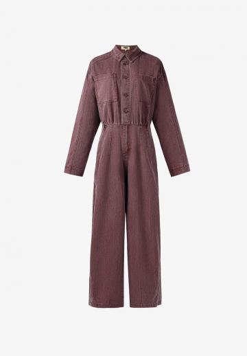 Джинсовый комбинезон