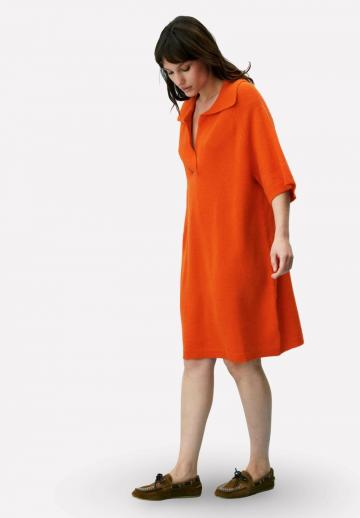 Вязаное платье