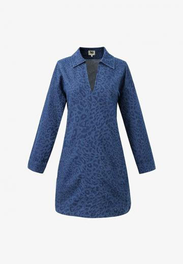 Джинсовое платье