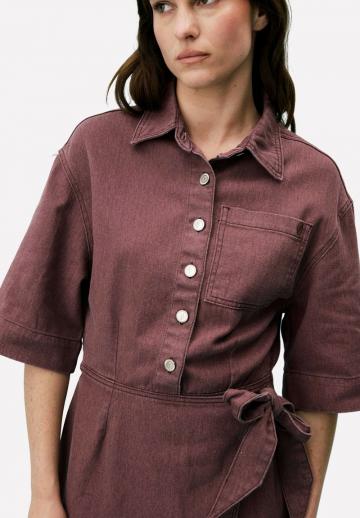 Джинсовое платье