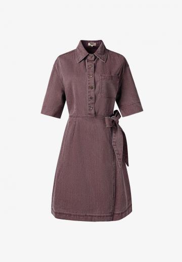 Джинсовое платье